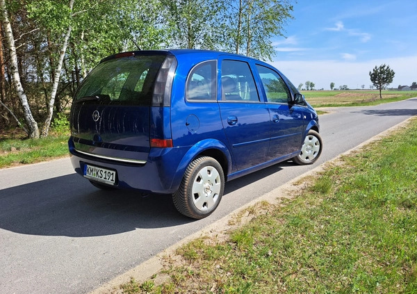 Opel Meriva cena 9900 przebieg: 161000, rok produkcji 2008 z Olsztynek małe 154